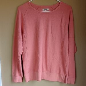 Madewell Crew Neck Light Weight Pullover Beachy  Sweater Size M